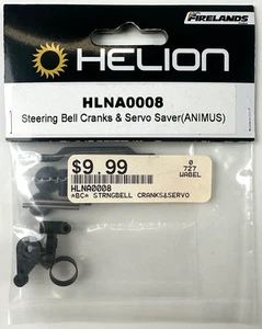 Helion HLNA0008 Steering Bell Cranks & Servo Saver (for Animus) New - Picture 1 of 2