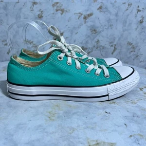 Converse All Star Chuck Taylor Women's Size 8 Shoes Blue White Low Top Sneakers - Picture 1 of 11