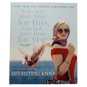 INVENTING ANNA FYC DVD Netflix Awards For Your Consideration Promo Screener Rare - Picture 1 of 4