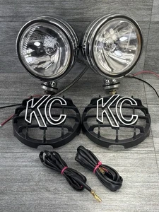 "Luces antiniebla KC HiLites 6"" cromadas 4213 para conducción todoterreno con par de cubiertas 4x4" - Imagen 1 de 24