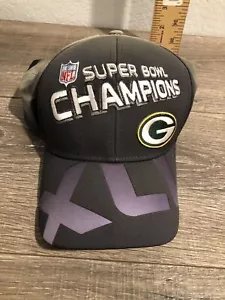 Green Bay Packers Mütze Kappe Super Bowl XLV 45 Champions Reebok NFL auf dem Feld - Bild 1 von 5