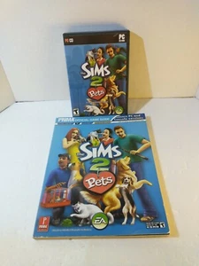 The Sims 2 Pets PC Game Expansion Pack w/ Strategy Guide Bundle Complete - Picture 1 of 6