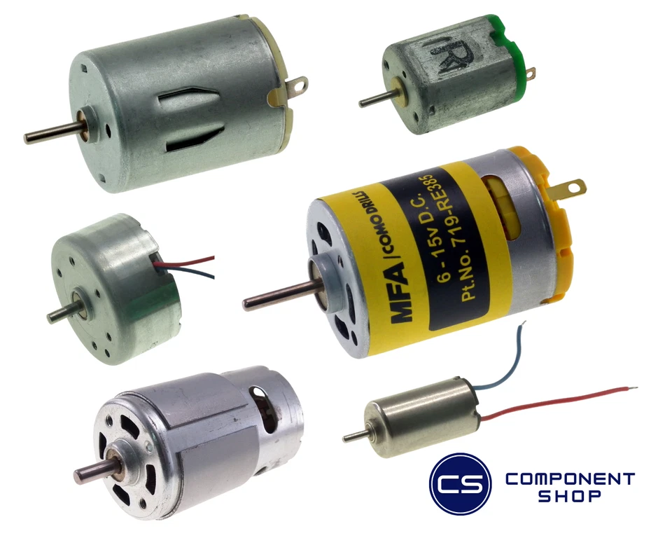 DC Brushed Motor for RC Models with / without Mounting Bracket - All Sizes - Image 1 of 1