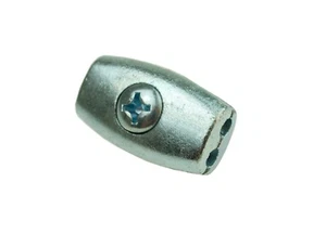 10x Seilklemme Eiform Klemme Drahtseilklemme verzinkt 2 mm MCPL6318 - Bild 1 von 3