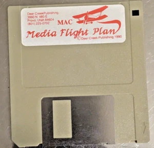 Mac Flight Software für Macintosh eine (1) 3,5 Zoll Diskette - Bild 1 von 2