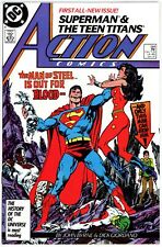 Action Comics (1938) #584 NM 9.4 John Byrne Story and Art Teen Titans Appearance