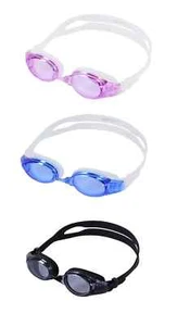 Yuenree Swim Goggles Adult 3 Pack, Purple, Green and Blue - Picture 1 of 3