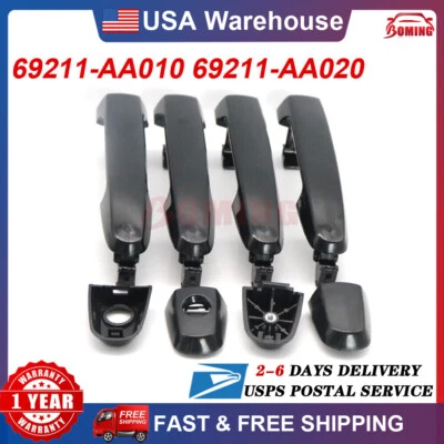 Nueva manija de puerta delantera trasera izquierda derecha 4 piezas para Toyota Corolla Matrix 2003-2008 Foto 1 de 4