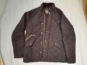 Boy / Girl - Original Barbour Black Chelsea Jacket = 10 to 11 yrs Good Condition - Picture 1 of 6