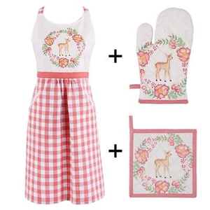 3xSet CLAYRE & EEF Küchenschürze Rockabilly Kitz Schürze Backschürze Kochschürze - Imagen 1 de 6