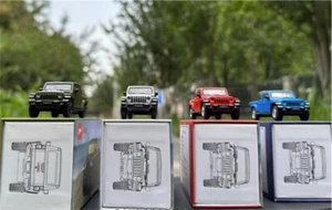1:64 JKM JEEP Gladiador Pickup Wrangler Diecast Modelo Juguetes Coche Niños Niñas Regalos - Imagen 1 de 22