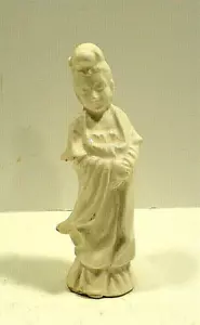 Vintage Geisha Girl White Figurine Japan - Picture 1 of 5