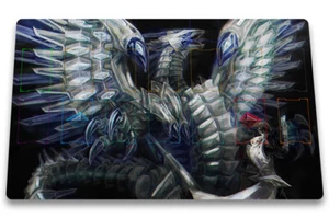Ygomat Playmat Blue-Eyes Chaos MAX Dragon TCG CCG Mat Trading Card Game +Bag - Picture 1 of 4