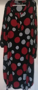 Neu/Ungetragen Ulla Popken Selection Kleid -129 Euro- Viskose Gr. 50/52 - Bild 1 von 10