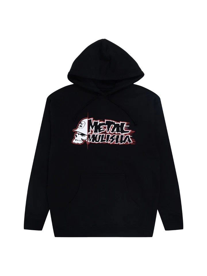 Metal Mulisha Men's Dynamite Heavy Pullover Hoodie Motocross Helmet Skull Logo - Image 1 of 1