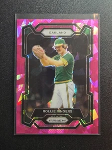 Panini Prizm Baseball 2024 - Paralleli Rosa Ghiaccio Incrinato e Argento - Scegli tu - Foto 1 di 18