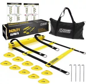 6M Agility Training Koordinationsleiter Markierungshütchen Fußball Hürden Set - Bild 1 von 13