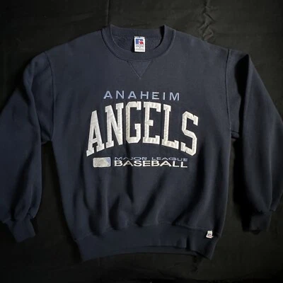 Sudadera California Angels M Los Angeles Anaheim Jersey Mlb LA Chaqueta De Colección Foto 1 de 4