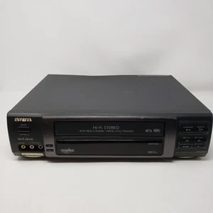 Aiwa HV-FX2000U VCR Plus VHS Video Cassette Recorder Player Hi-Fi Stereo 4 Head - Picture 1 of 15