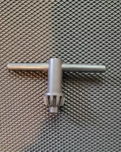 Jacobs KK T-Handle Steel Chuck Key 1/2 x 9/32in. with Nickel Thumb Grip - Picture 1 of 2
