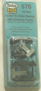 Kadee HO #570 2-Piece Self-Centering Freight Truck (1:87th Scale) - Picture 1 of 2