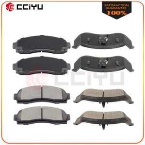 Front Rear Brake Pads Ceramic Fit For 2010-2011 Ford Ranger 2010 Mazda B2300 - Picture 1 of 9