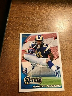 2010 Topps Football # 264 Mardy Gilyard RC - Image 1 of 4