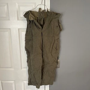 NIEMANN & CO 1960s WOOL CARGO COMBAT PANTS 8405-12-130-5782 (27x30) - Picture 1 of 7