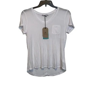 prAna Women's Foundation Short sleeve V Neck Top medium - Picture 1 of 6