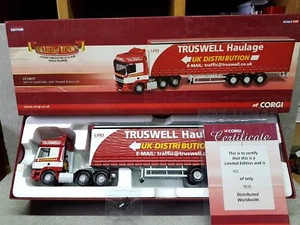 Corgi CC13617 DAF CF CURTAINSIDE John Truswell & SON LTD 1/50 scale - Picture 1 of 13