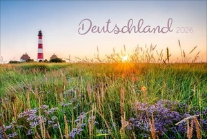 Korsch Verlag Kalender Deutschland 2026 Großer Wandkalender Panoramakalender - Bild 1 von 15