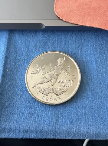 2002 GIBRALTAR 1 Crown Peter Pan & Tinkerbell Cover