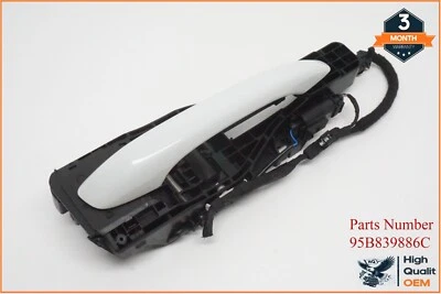 2015-2022 PORSCHE MACAN TRASERO DERECHO LADO PASAJERO EXTERIOR MANIJA OEM Foto 1 de 4