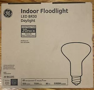 GE Indoor Floodlight LED BR30 Daylight - 650 Lumens, Case Of 20 - Picture 1 of 9