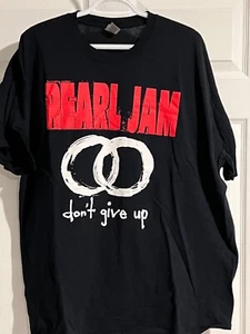 Pearl Jam Don't Give Up Black T Shirt Sz XXL Gildan - Picture 1 of 1