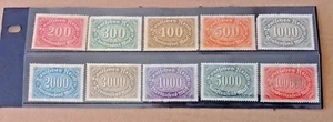 Collection of 1923 German Stamps - Picture 1 of 1