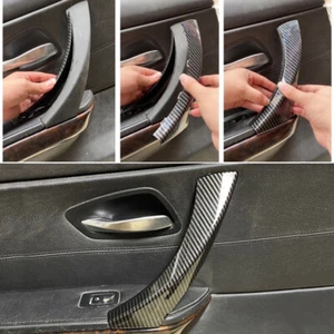 Left / Right Inner Door Panel Handle Pull Trim Cover For 04-12 BMW 3 Series E90 - Picture 1 of 10