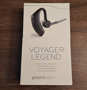 Plantronics Voyager Legend Wireless Bluetooth Headset - Black - Open Box - Picture 1 of 5