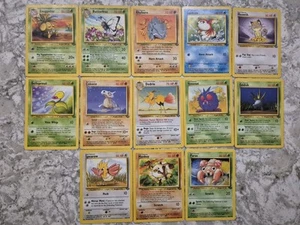 13x WOTC Vintage Pokemon Bundle 100% Genuine | Pokémon TCG Jungle - Foto 1 di 2