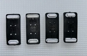 Now Snowboard Bindings Bushings - Black Soft Hardness - Brand New Set Of 4 - Picture 1 of 2