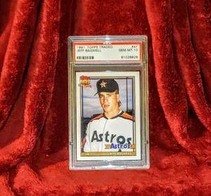 JEFF BAGWELL 1991 TOPPS TRADED #4T HOUSTON ASTROS ROOKIE RC HOF PSA 10 🔥  - Picture 1 of 2