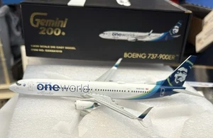 Gemini Jets 1:200 Alaska Airlines 737-900ER #N487AS - G2ASA1015 One World - Picture 1 of 7