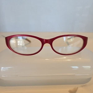 Dolce & Gabbana Red Reading Glass Frames Vintage DG 622 275 50 14 130 - Picture 1 of 10