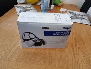 Drager X-plore 3300 ABEK1Hg- P3RD con 2 FILTROS. Alemania (N1) - Imagen 1 de 11