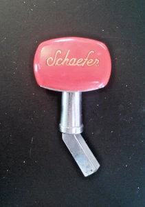 F & M Schaefer Brewing Co New York NY Kooler Fassknopf - Bild 1 von 2