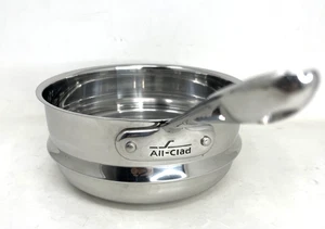 Olla de cocción doble de acero inoxidable todo revestido sin tapa 3 cuartos 8" - Imagen 1 de 11