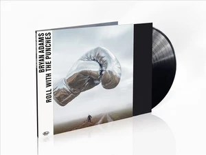 BRYAN ADAMS ROLL WITH THE PUNCHES [BLACK LP] NEW LP - Picture 1 of 1