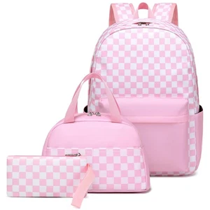 School Backpack for Girls Backpack with Lunch Box Primary School Bags Element... - Picture 1 of 7
