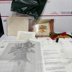 Eva Rosenstand Clara Waever Cross Stitch Kit No. 2-4150 Christmas Bell Sewing - Picture 1 of 7