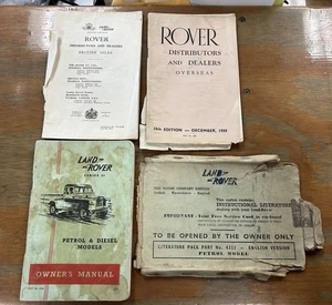 Land Rover Series 2 Owners Manual With Sleeve  - Bild 1 von 7